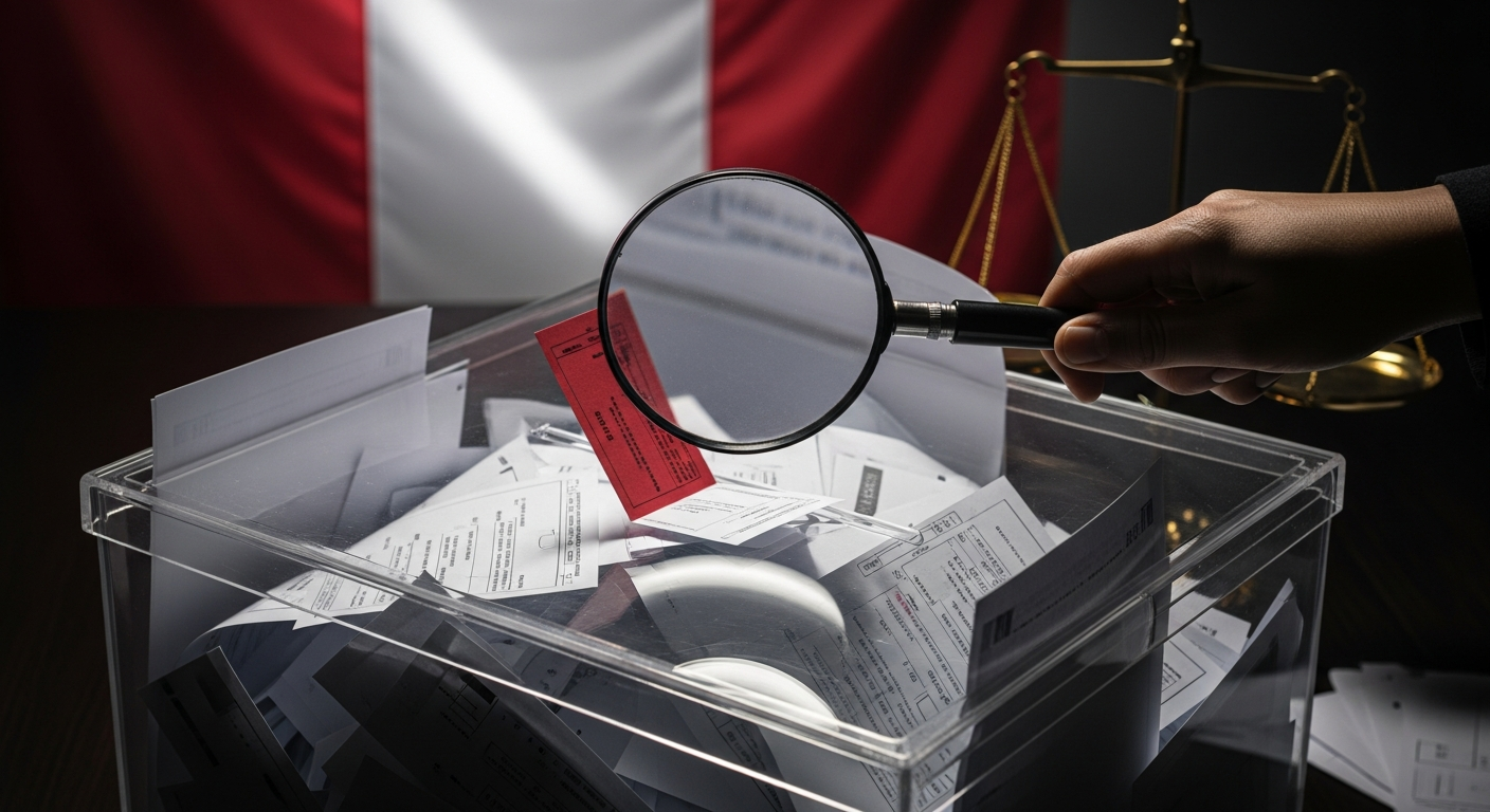 Análisis del proceso electoral peruano y sospechas de fraude